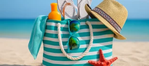 Torba turystyczna na wakacjach